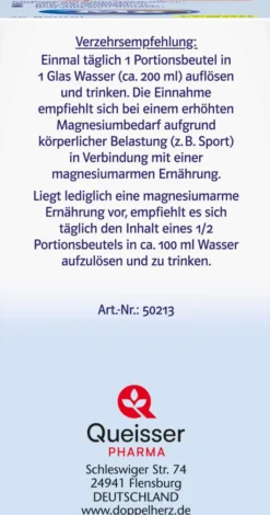 Doppelherz System Magnesium 400 Citrat Granulat 20 Beutel