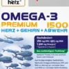 Doppelherz System Omega-3 Premium 1500 60 Kapseln