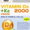 Doppelherz system Vitamin D3 2000 I.E. + K2 60 Tabletten