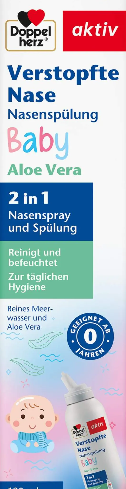 Doppelherz Verstopfte Nase Nasenspülung Baby 120 ml
