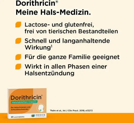 Dorithricin 20 Halstabletten Classic