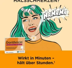 Dorithricin Halstabletten Waldbeere 20 Lutschtabletten