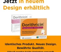 Dorithricin Halstabletten Waldbeere 20 Lutschtabletten
