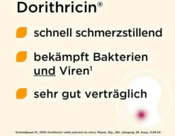 Dorithricin Halstabletten Waldbeere 40 Lutschtabletten