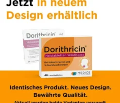 Dorithricin Halstabletten Waldbeere 40 Lutschtabletten