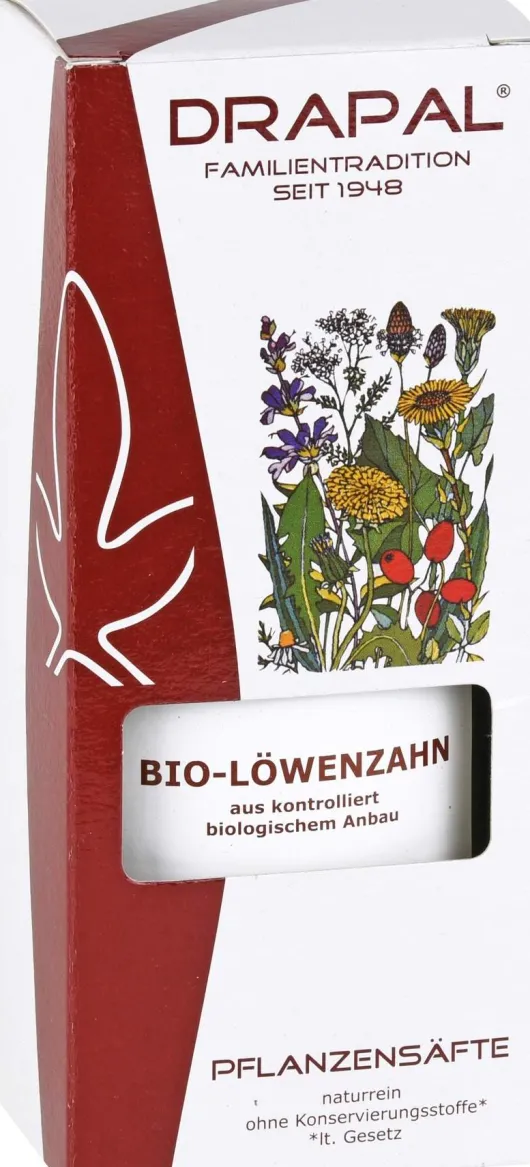 Drapal Pflanzensaft Löwenzahn Bio 200 ml