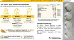 Dr. Böhm Haut Haare Nägel 60 Tabletten