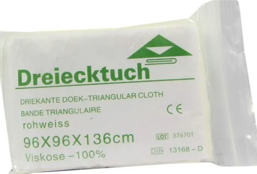 Dreiecktuch Bw 90 X 130 cm Weiß
