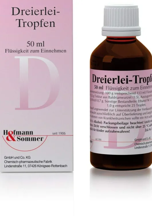 Dreierlei Tropfen 50 ml