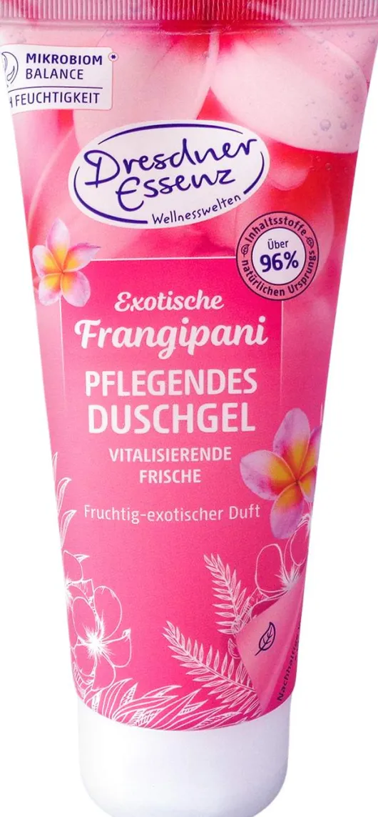 Dresdner Essenz Pflegedusche Exotische Frangipani 200 ml