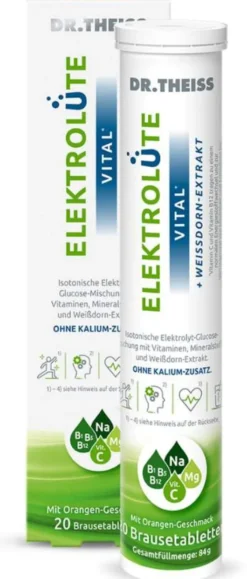 Dr.Theiss Elektrolüte Vital Brausetabletten 20 Stück