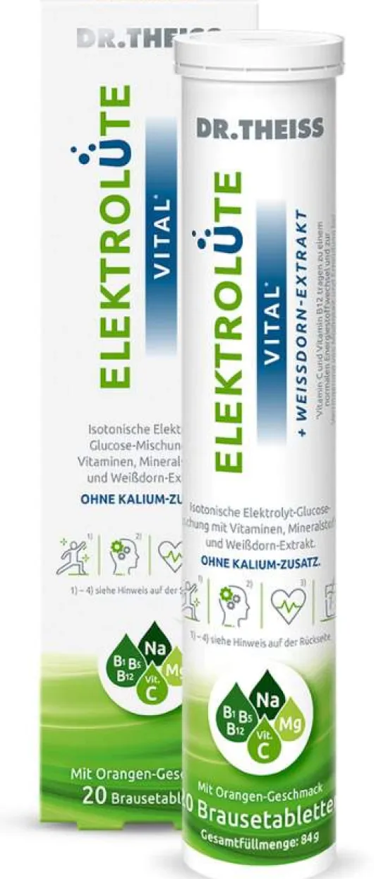 Dr.Theiss Elektrolüte Vital Brausetabletten 20 Stück
