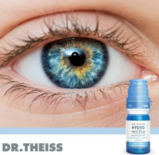 Dr. Theiss Hydro med Blue 10 ml Augentropfen