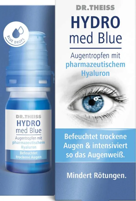 Dr. Theiss Hydro med Blue 10 ml Augentropfen