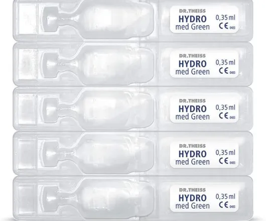 Dr.Theiss Hydro med Green Augentropfen 20 x 0,35 ml Einzeldosispipetten