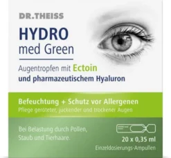 Dr.Theiss Hydro med Green Augentropfen 20 x 0,35 ml Einzeldosispipetten