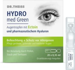 Dr.Theiss Hydro med Green Augentropfen 20 x 0,35 ml Einzeldosispipetten