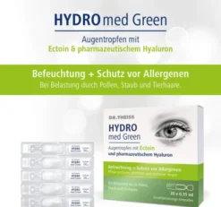 Dr.Theiss Hydro med Green Augentropfen 20 x 0,35 ml Einzeldosispipetten