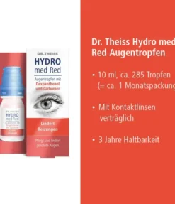 Dr.Theiss Hydro med Red Augentropfen 10 ml