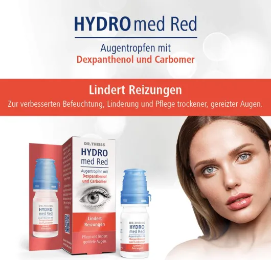 Dr.Theiss Hydro med Red Augentropfen 10 ml