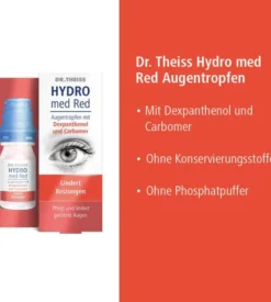 Dr.Theiss Hydro med Red Augentropfen 10 ml