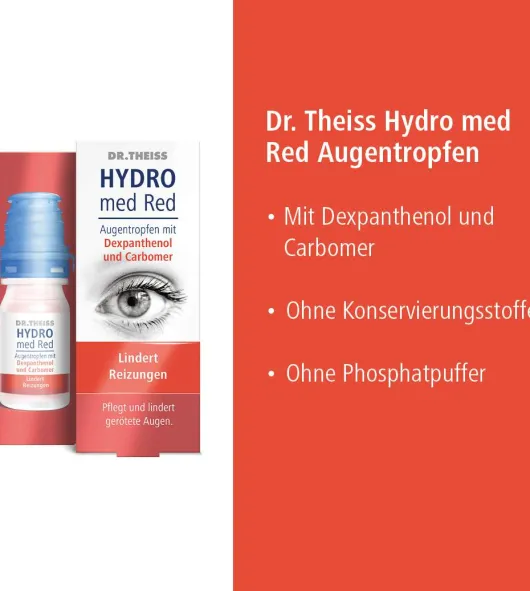 Dr.Theiss Hydro med Red Augentropfen 10 ml