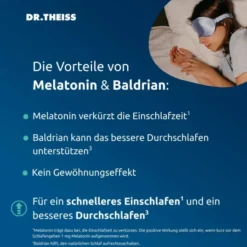 Dr.Theiss Melatonin + Magnesium Schlaf-Komplex 15 Stück