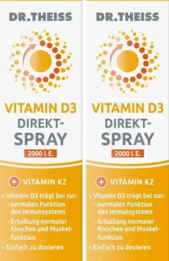 Dr.Theiss Vitamin D3 Direkt-Spray 2 x 20 ml