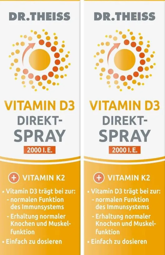 Dr.Theiss Vitamin D3 Direkt-Spray 2 x 20 ml
