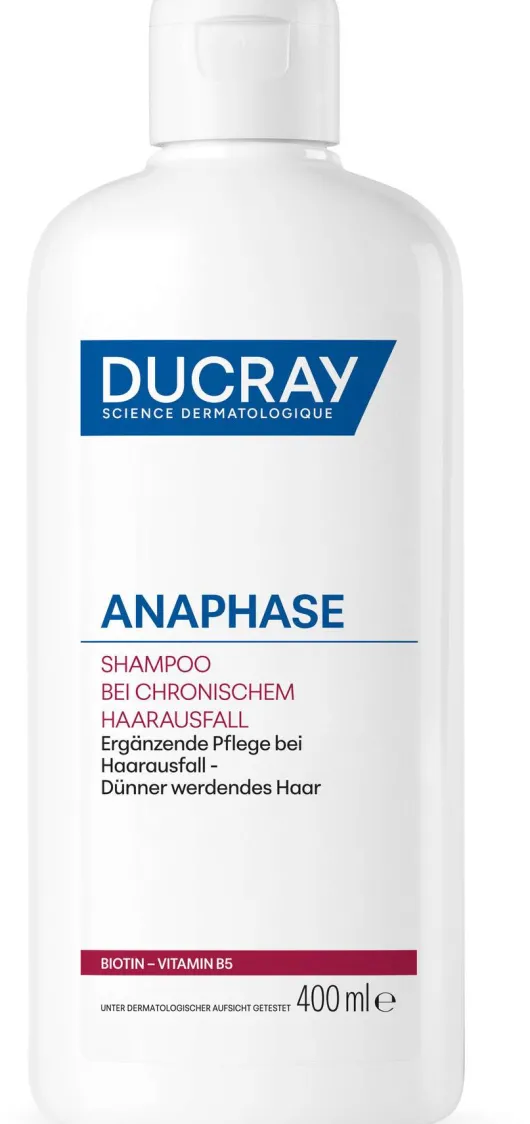 Ducray Anaphase Shampoo bei chronischem Haarausfall 400 ml