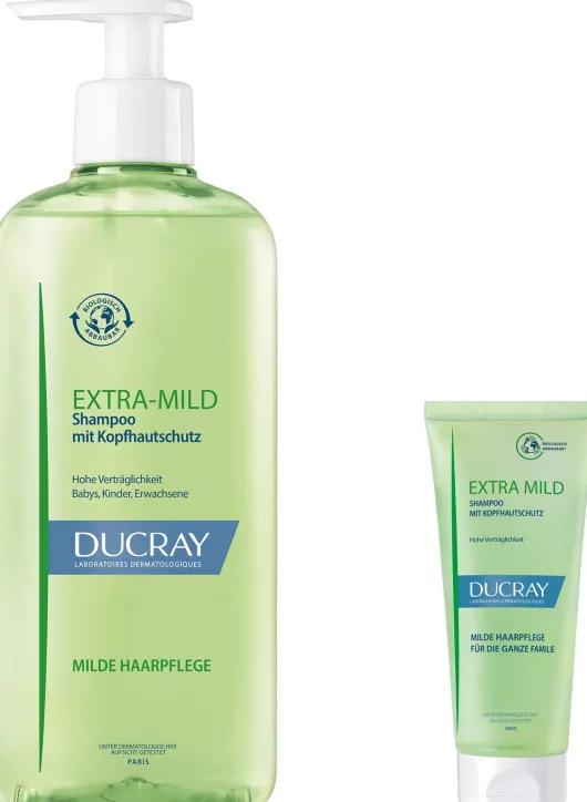 Ducray Extra Mild Shampoo 400 ml + gratis 100 ml