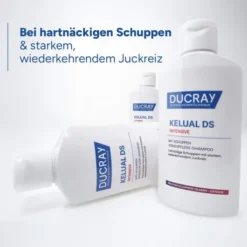 Ducray Kelual DS intensives Anti-Schuppen Intensivpflege-Shampoo 100 ml + Ducray Kelual DS intensives Spray 100 ml