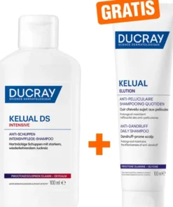 Ducray Kelual DS intensives Anti - Schuppen Shampoo 100 ml + gratis Ducray Elution Shampoo 100 ml