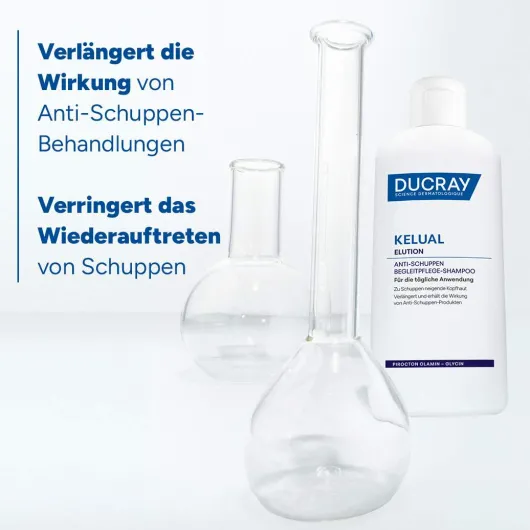 Ducray Kelual DS intensives Anti - Schuppen Shampoo 100 ml + Ducray Kelual Elution Begleitpflege 400 ml Shampoo