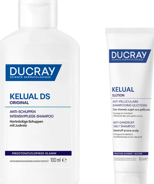 Ducray Kelual DS Shampoo 100 ml + gratis Ducray Elution ausgl. Shampoo 100 ml