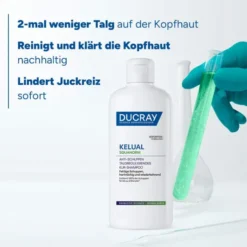 Ducray Kelual Squanorm Anti-Schuppen Shampoo fettige Schuppen Refill 400 ml