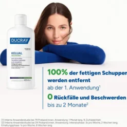 Ducray Kelual Squanorm Anti-Schuppen Shampoo fettige Schuppen Refill 400 ml