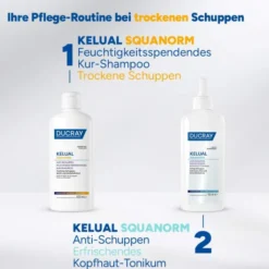 Ducray Kelual Squanorm trockene Schuppen 400 ml Shampoo