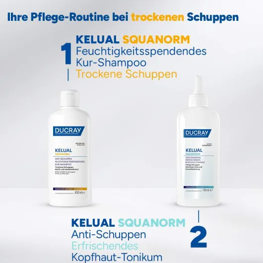 Ducray Kelual Squanorm trockene Schuppen 400 ml Shampoo