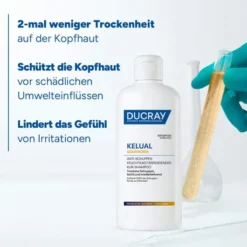 Ducray Kelual Squanorm trockene Schuppen 400 ml Shampoo