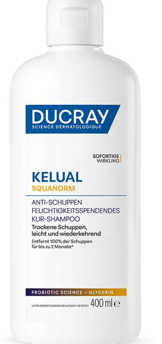 Ducray Kelual Squanorm trockene Schuppen 400 ml Shampoo