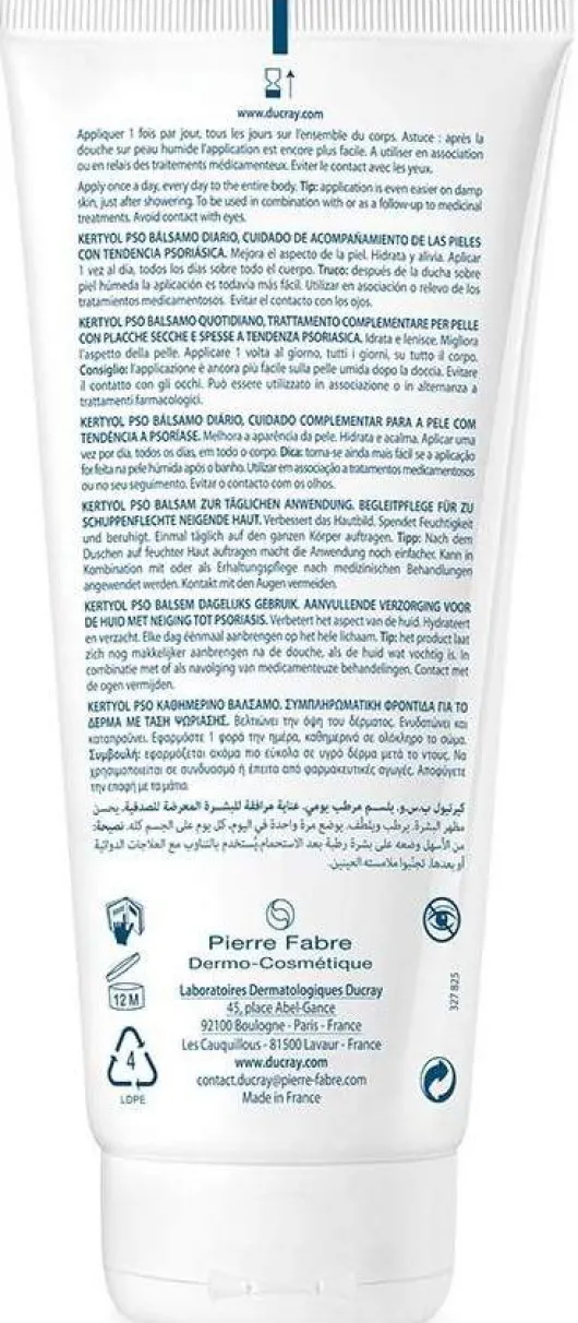 Ducray Kertyol PSO 200 ml Feuchtigkeitsbalsam