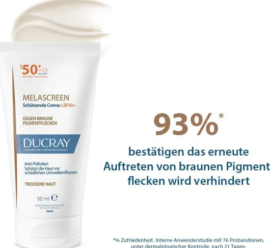 Ducray Melascreen Schützende Creme Spf 50+ 50 ml