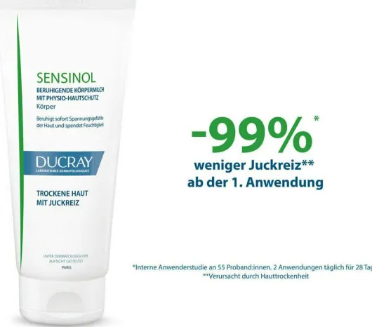 Ducray Sensinol beruhigende Körpermilch 200 ml Lotion
