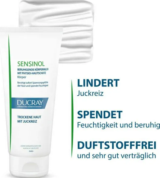 Ducray Sensinol beruhigende Körpermilch 200 ml Lotion