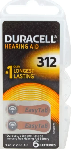 Duracell Easytab 312 Pr 41 6 Stk