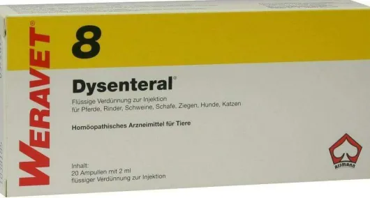 Dysenteral 8 vet. 20 X 2 ml Ampullen