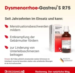 Dysmenorrhoe Gastreu S R75 22 ml Tropfen zum Einnehmen