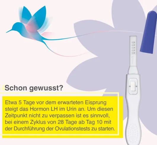 Earlibird Ovulations-Schnelltest 5 Stück