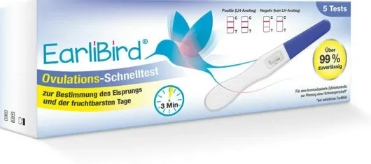 Earlibird Ovulations-Schnelltest 5 Stück